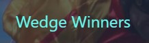 Wedge Winners 