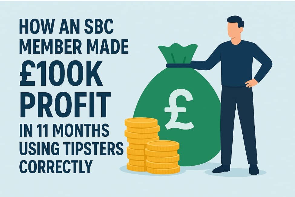 How an SBC Member Made £100k Profit in 11 Months Using Tipsters Correctly